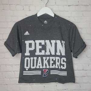 Penn Quakers Crop Tee